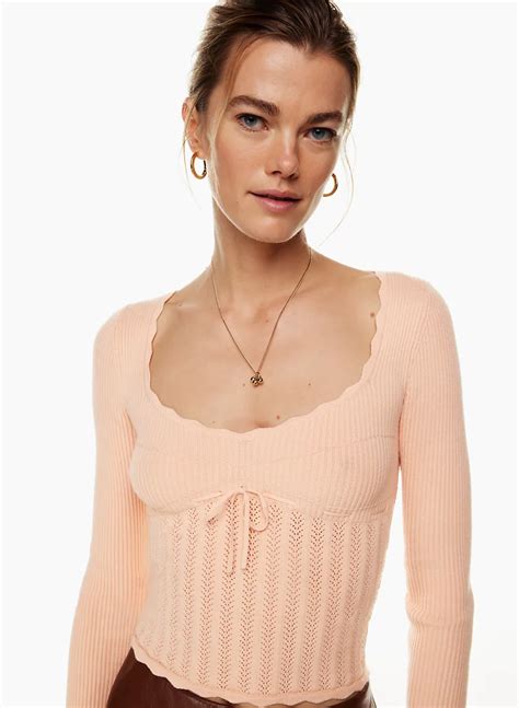 aritzia soloist sweater.